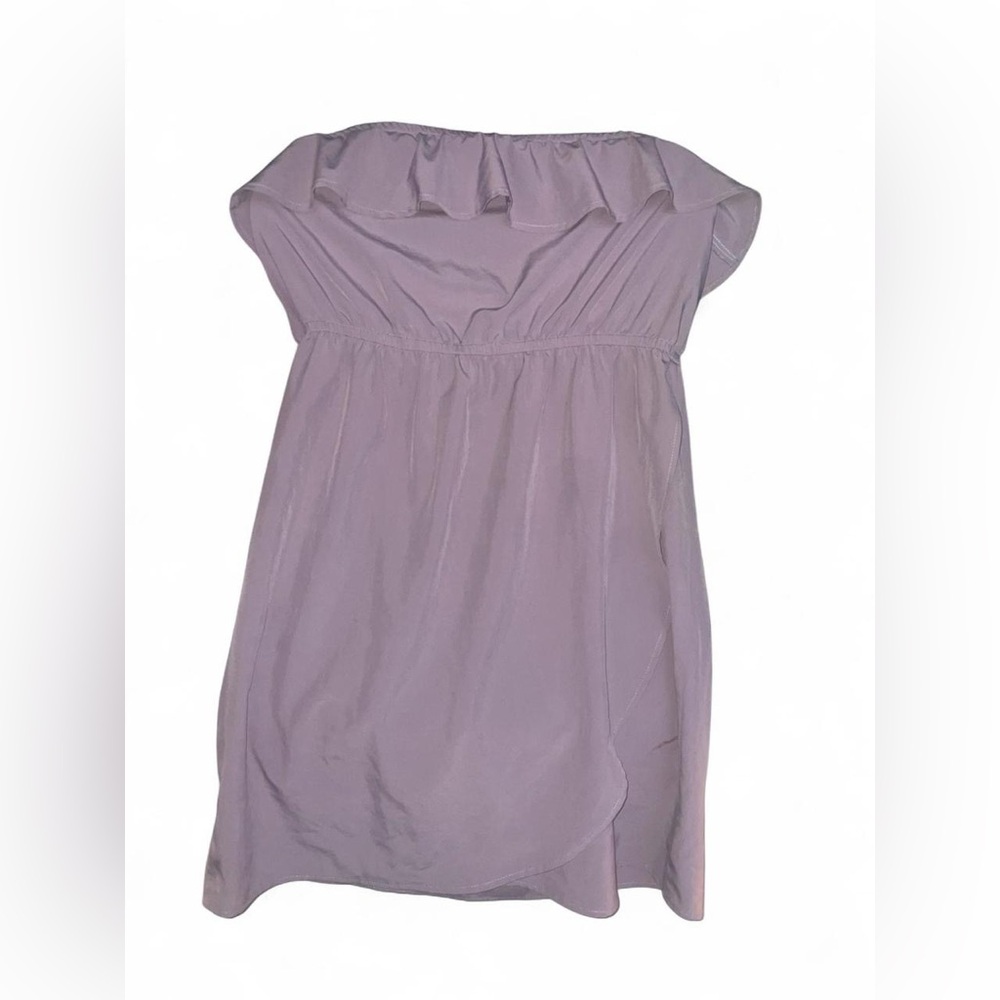 AKIRA Lavender strapless dress size medium